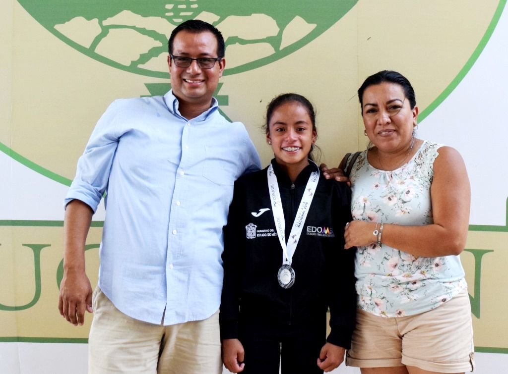 Alejandra Estudillo consigue dos preseas de plata en la olimpiada nacional 2019
