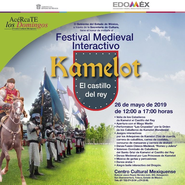 En el Festival Medieval Kamelot magia, historia y diversión