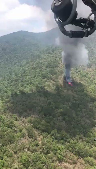 5 muertos confirmados tras la caída de helicóptero en Jalpan de Serra, Querétaro