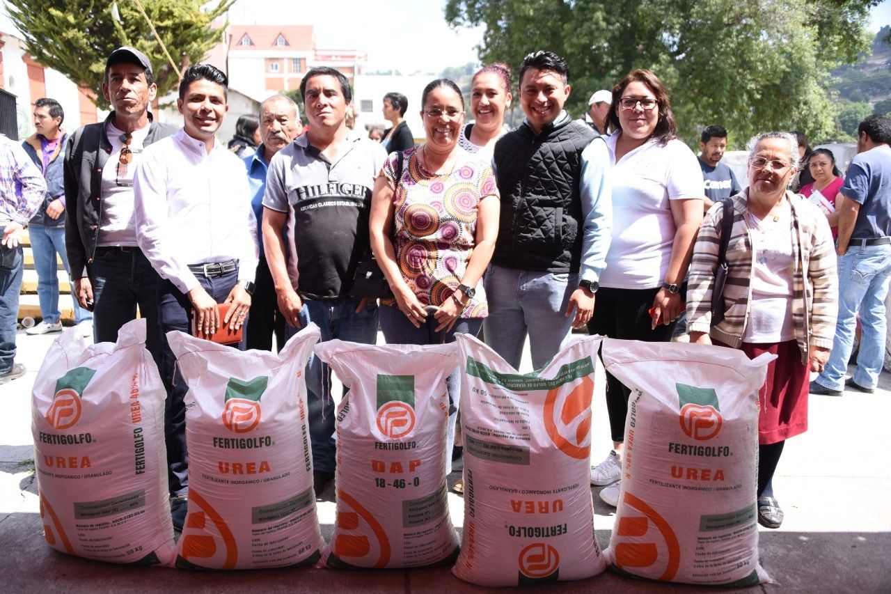 Comienza entrega de fertilizante subsidiado en Nicolás Romero