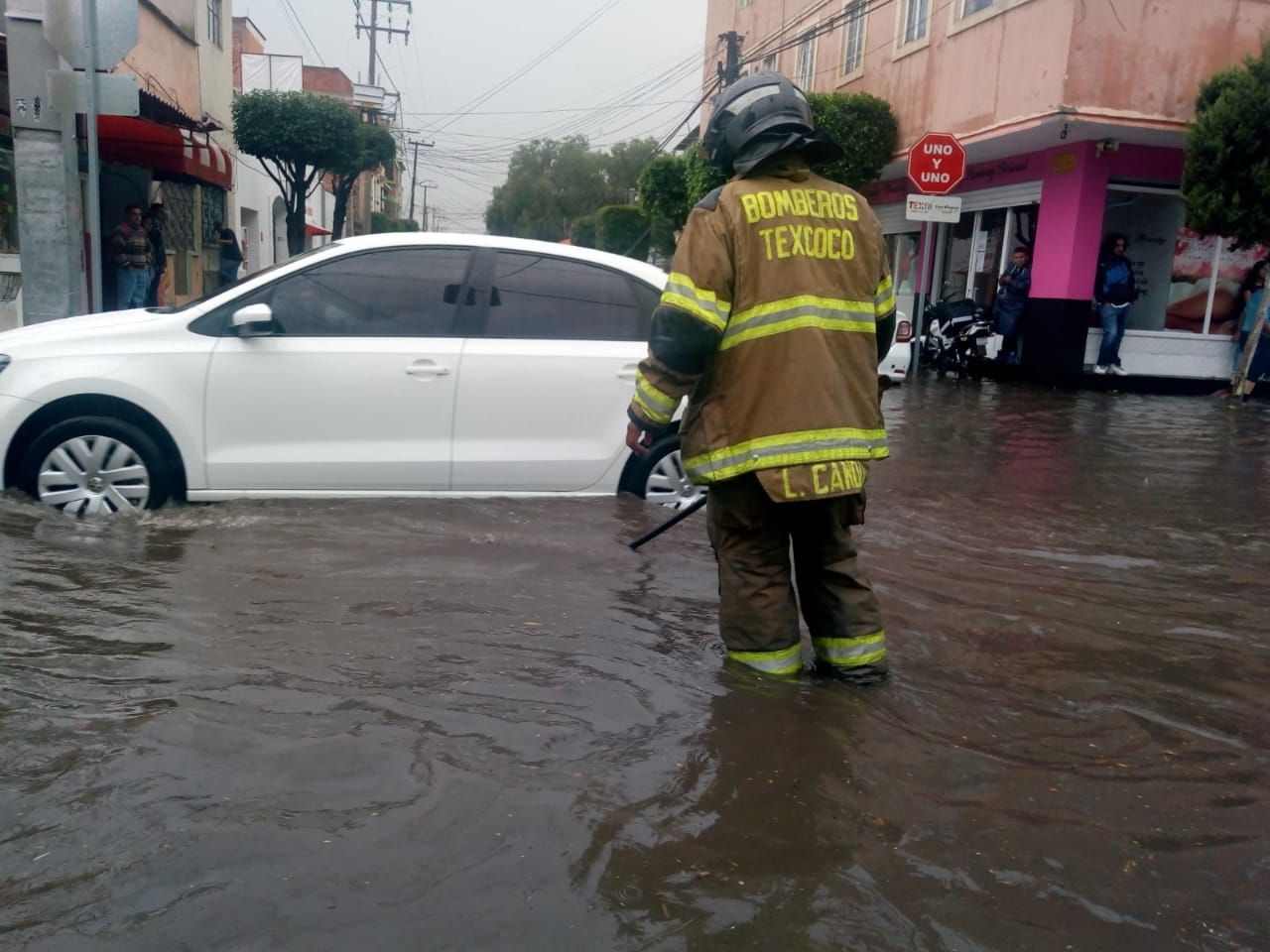Protocolo emergente ante lluvias severas en Texcoco