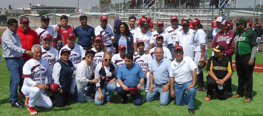 Inauguran tercera etapa Complejo beisbolístico en Texcoco