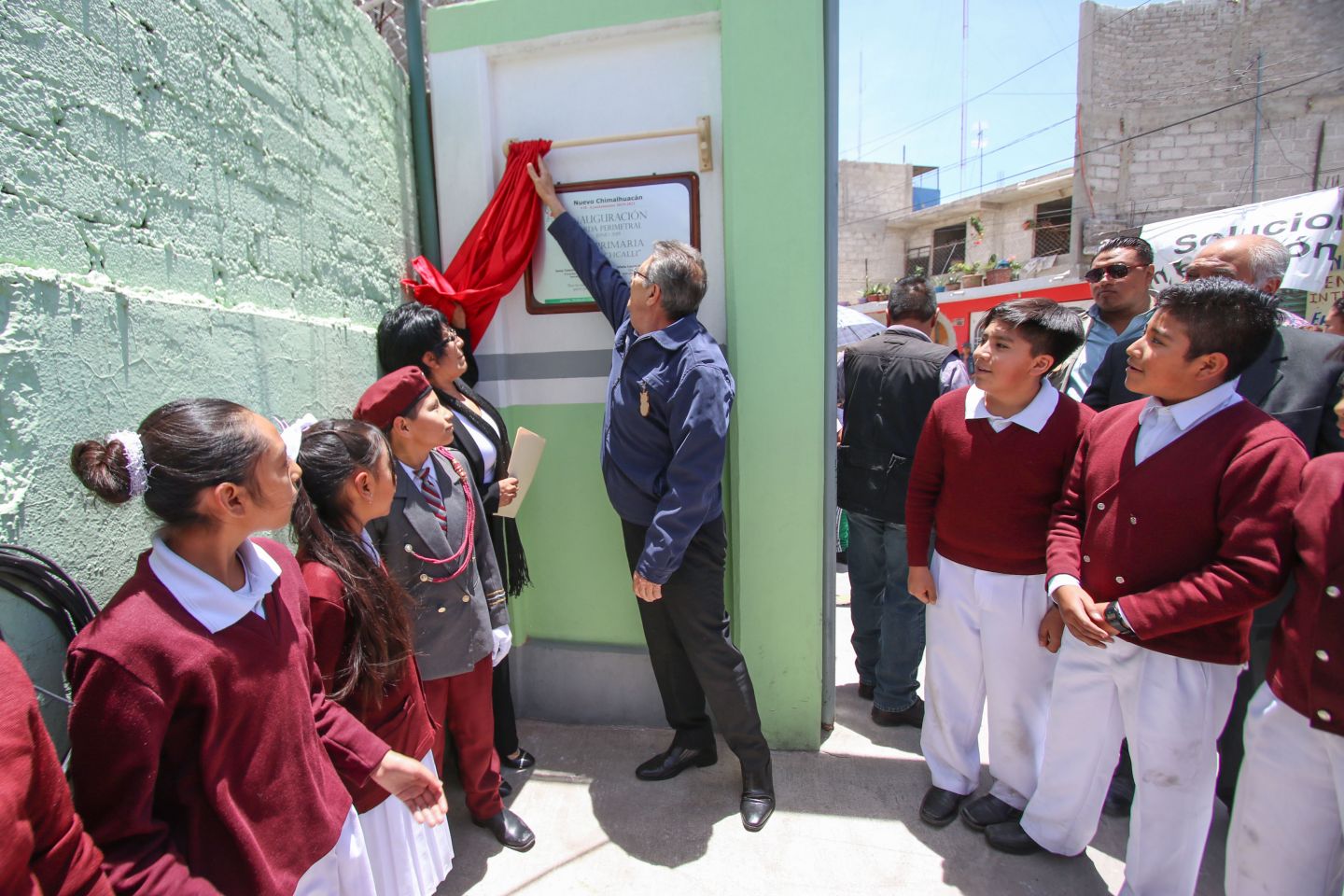 Impulsamos la rehabilitación de escuelas en Chimalhuacán