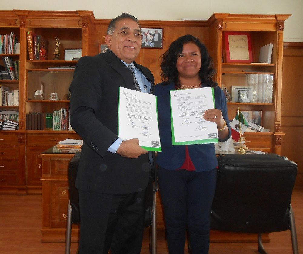 UAEM signa convenio de subvención en Tepetlaoxtoc