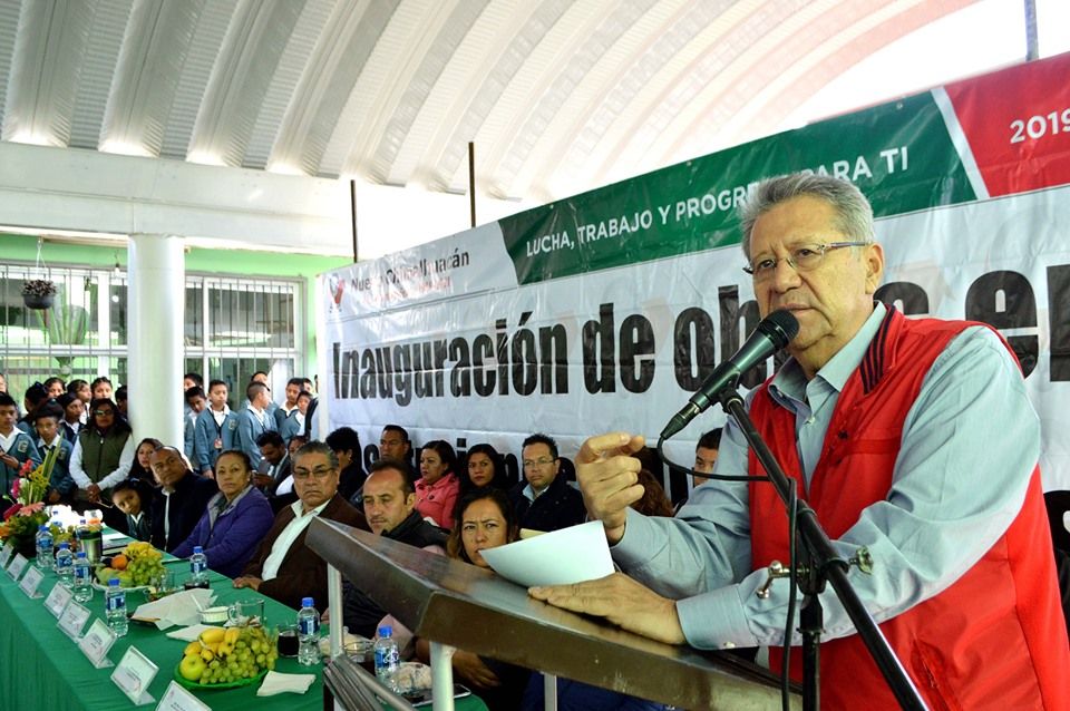 Chimalhuacán concluye rehabilitación primaria Ejido Santa María