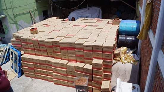 Recuperan mercancía robada con valor de 480 mil pesos en Edomex