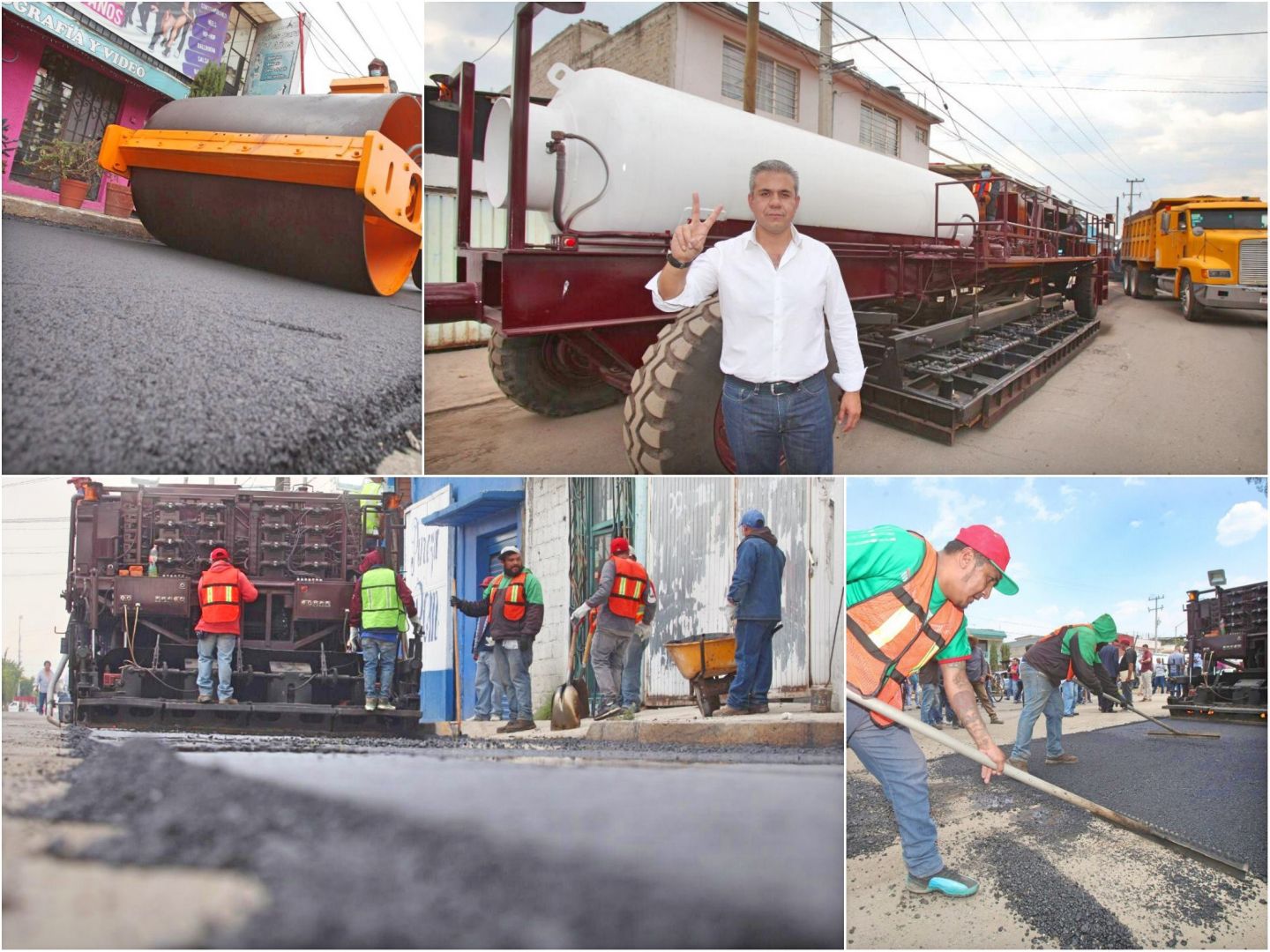 Rescatan asfaltadora valuada en 3.5 mdd; ’Dragonera’ pavimentará colonias en Ecatepec
