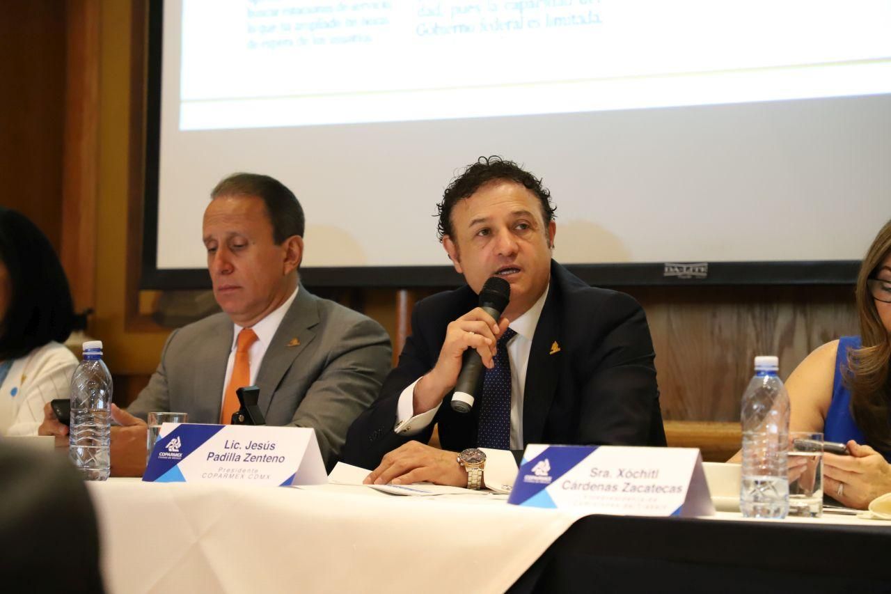 Jesús Padilla Zenteno electo en Coparmex CDMX