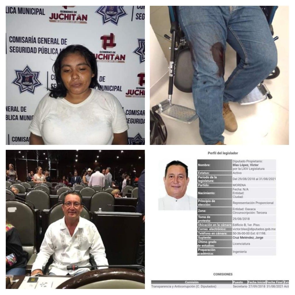 Capturan a hija del Diputado Federal de la 4T, Victor Blas en Juchitán Oaxaca