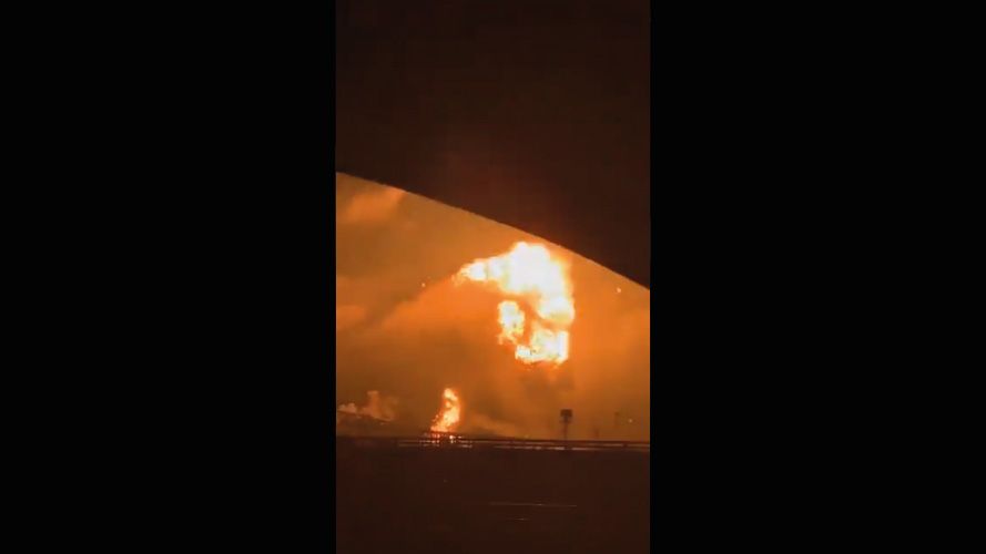 Video de la explosión de la refinería de Philadelphia Energy