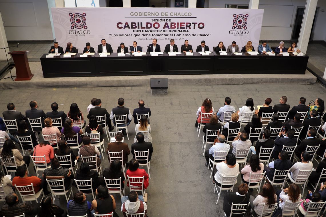 Gobierno de Chalco celebra su tercer Cabildo Abierto