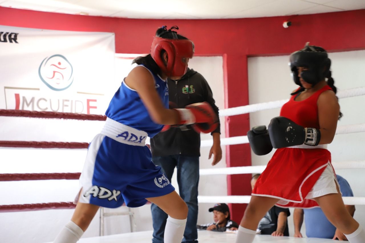 Nancy Gómez  fomenta el deporte con primer evento de Box Amateur 