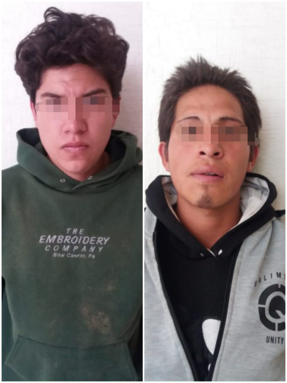 Dos detenidos en Texcoco por diversos delitos