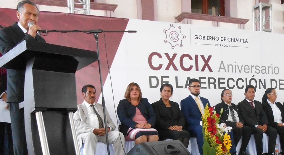 Sobresaliente CXCIX Erección Municipal de Chiautla