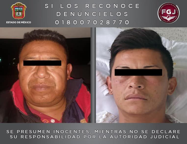 Vinculan a proceso a Miguel y Crispin por secuestro en Zinacantepec