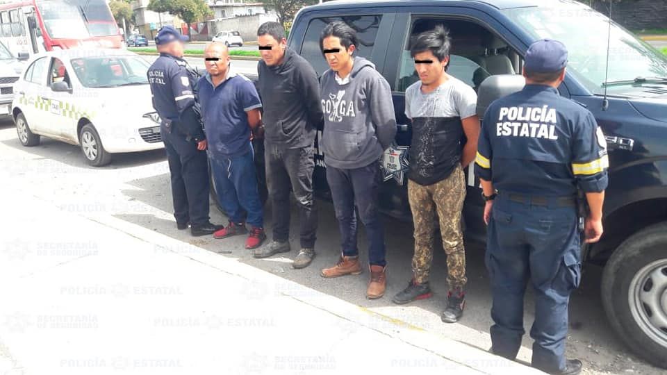 Cuatro detenidos por robo de Vehiculo