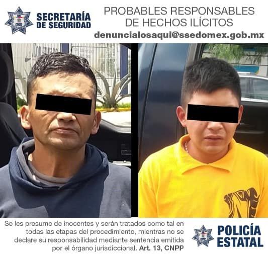 Detiene a dos por robo a cuentahabientes en #Chicoloapan