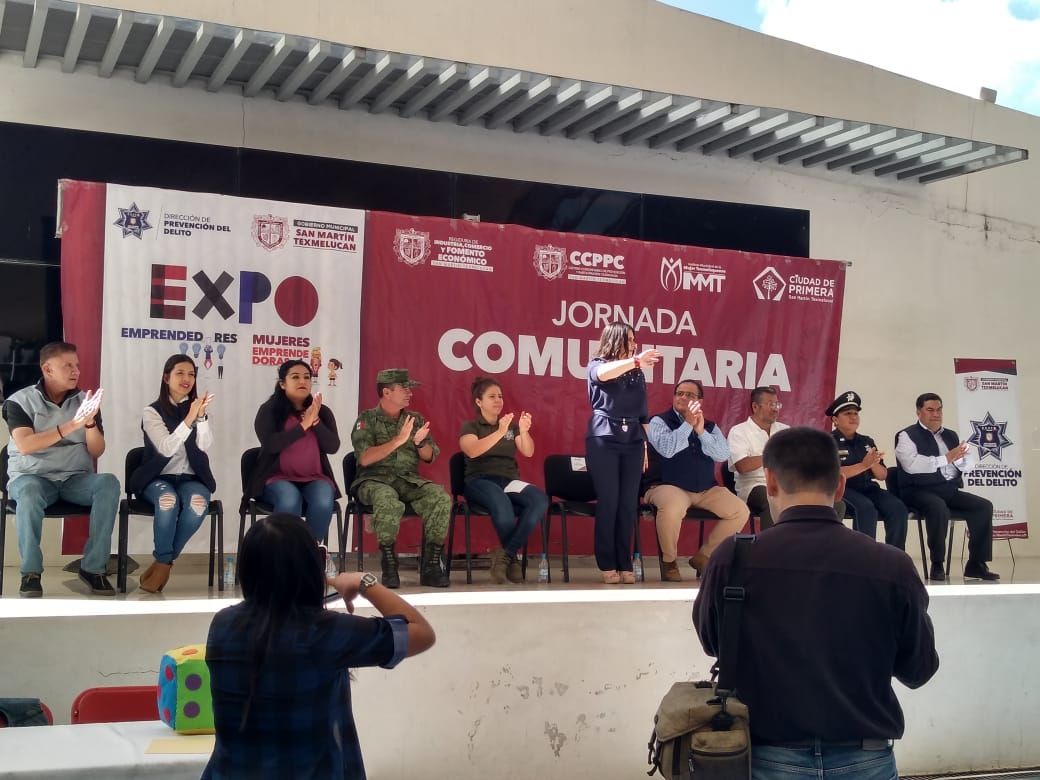 Ejército Mexicano realiza actividades de Labor Social en San Martín Texmelucan de Labastida, Pue.