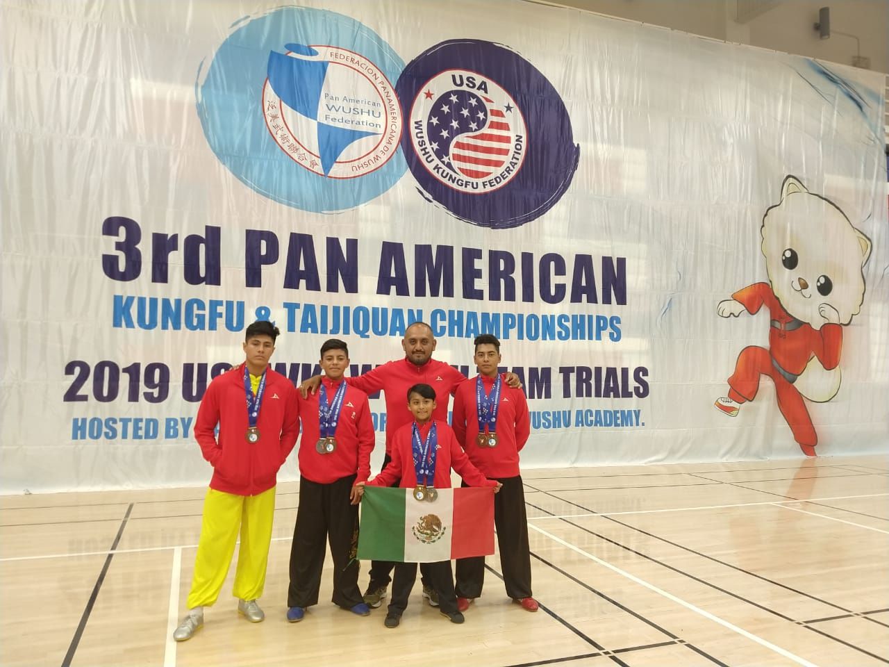 Chimalhuacanos destacan en competencia internacional de Wushu