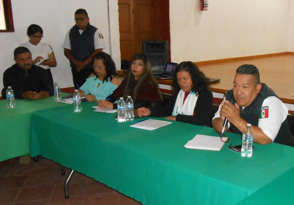 Segunda sesión de Protección Civil en Tepetlaoxtoc