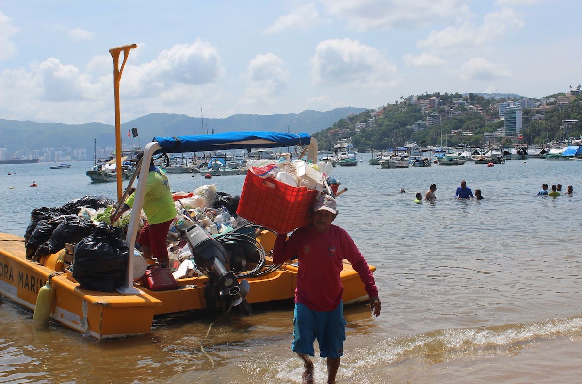 Playas excesivamente contaminadas en Acapulco 