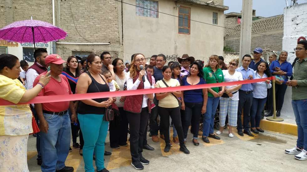 Obras benefician a más 8 mil vecinos de Chicoloapan