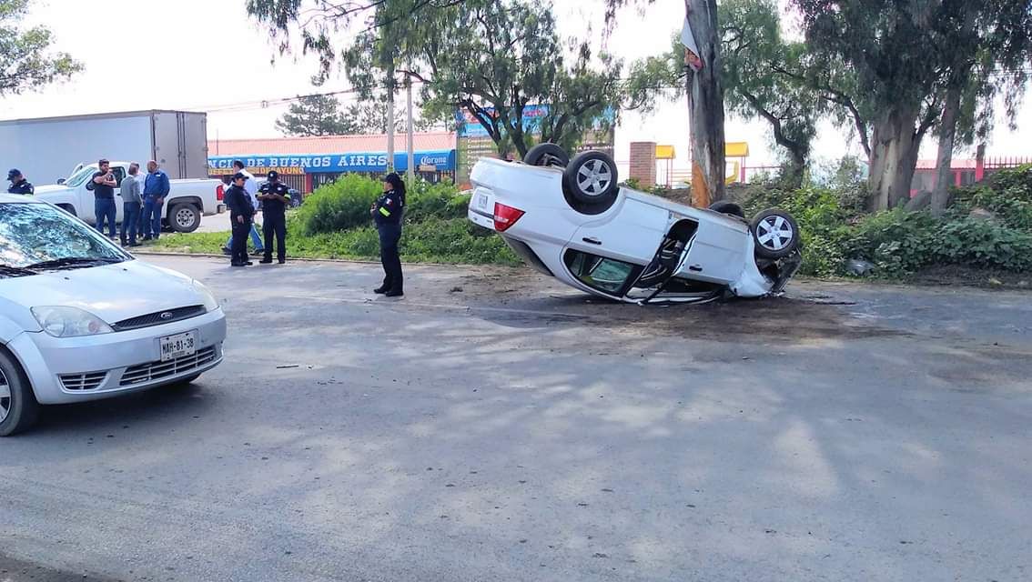 Accidente en la carretera federal México Texcoco