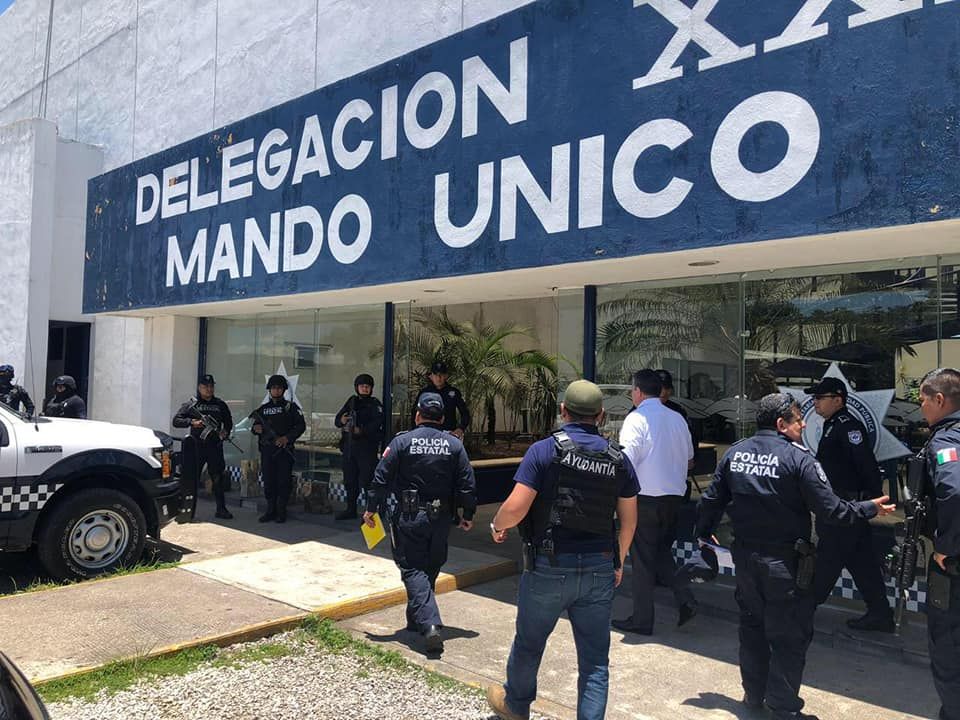 SUPERVISA SECRETARIO DE SEGURIDAD PÚBLICA INSTALACIONES POLICIALES EN FORTÍN Y CÓRDOBA.