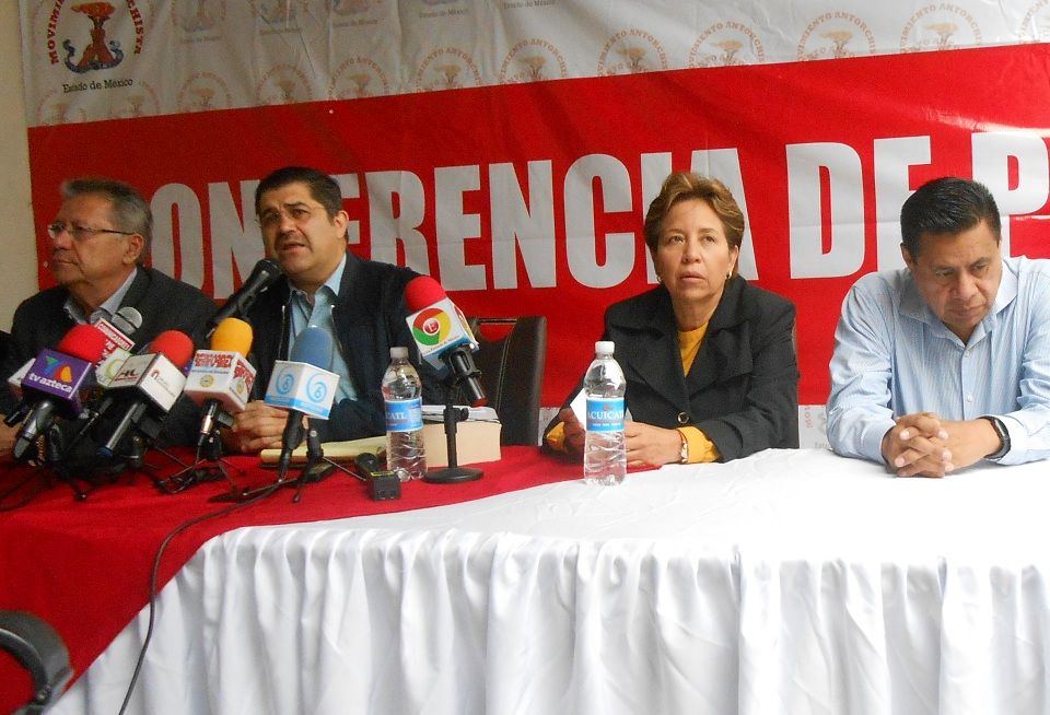 El Movimiento Antorchista se manifestará en Toluca