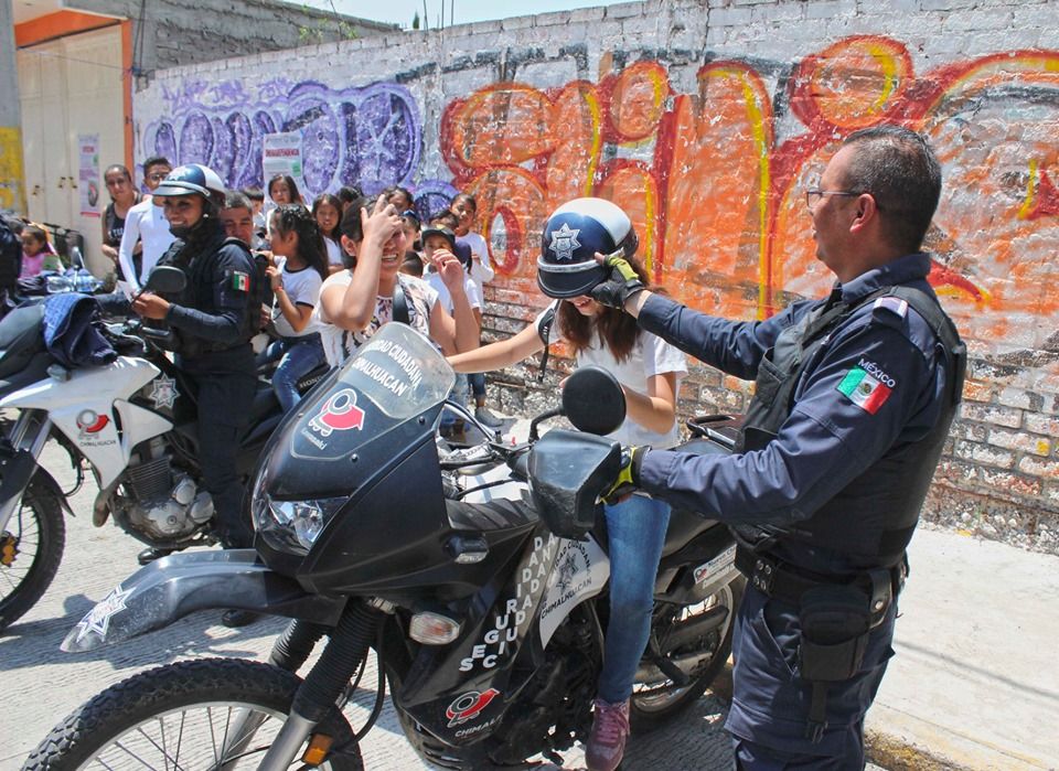 Sustancioso curso de verano a la Policía de Chimalhuacán