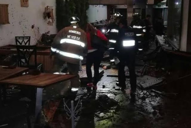 Explosión en restaurante de Puebla deja 3 heridos
