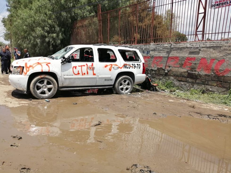 Video del momento de la balacera en Chicoloapan sobre carretera federal México-Texcoco