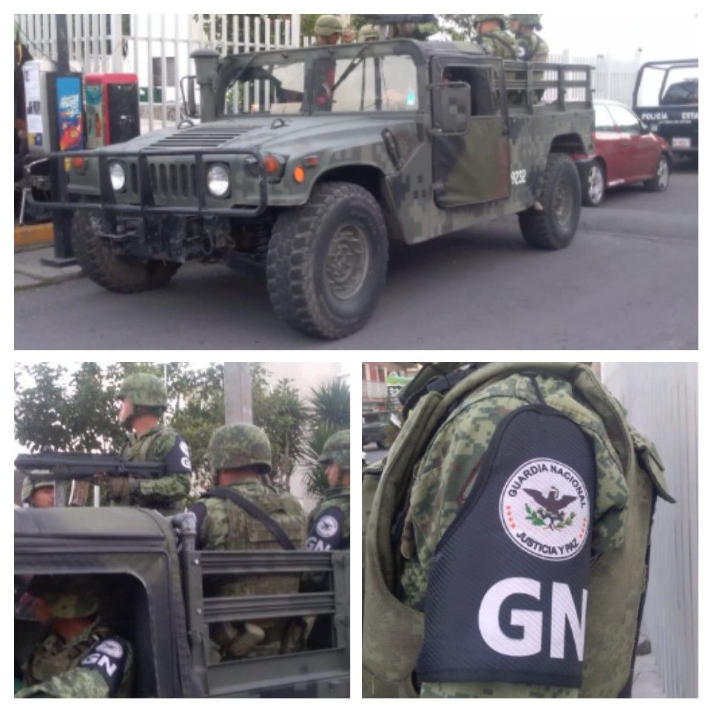 Mejora la Seguridad en Valle de Chalco con arribo de la Guardia Nacional