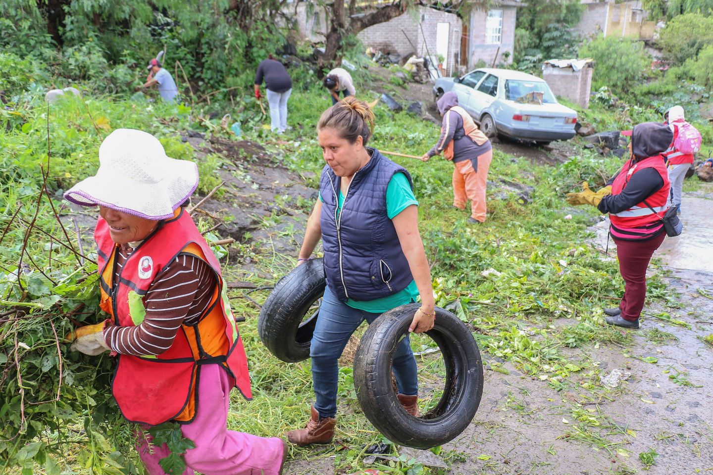 Continúa el programa Jornadas de limpieza en San Lorenzo Parte Alta