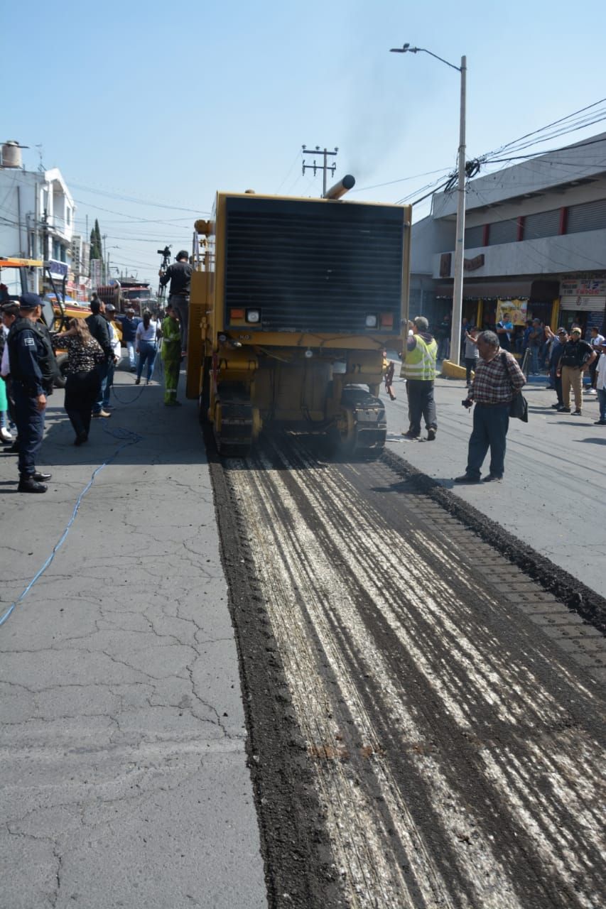 Coacalco invertirá 80 mdp en obras públicas inician la repavimentación de Zarzaparrillas