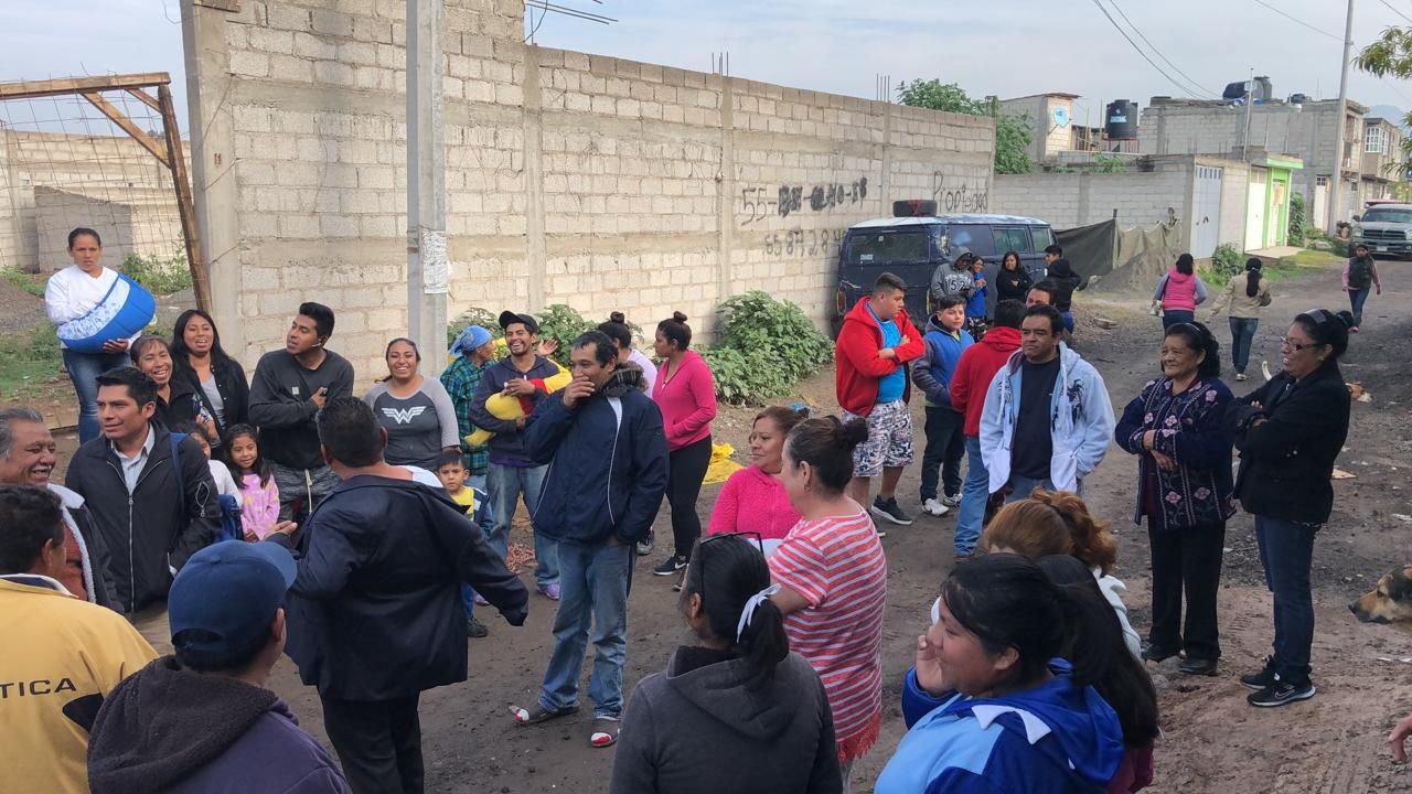 Evacuan a 400 personas por fuga de gas LP en Tezoyuca