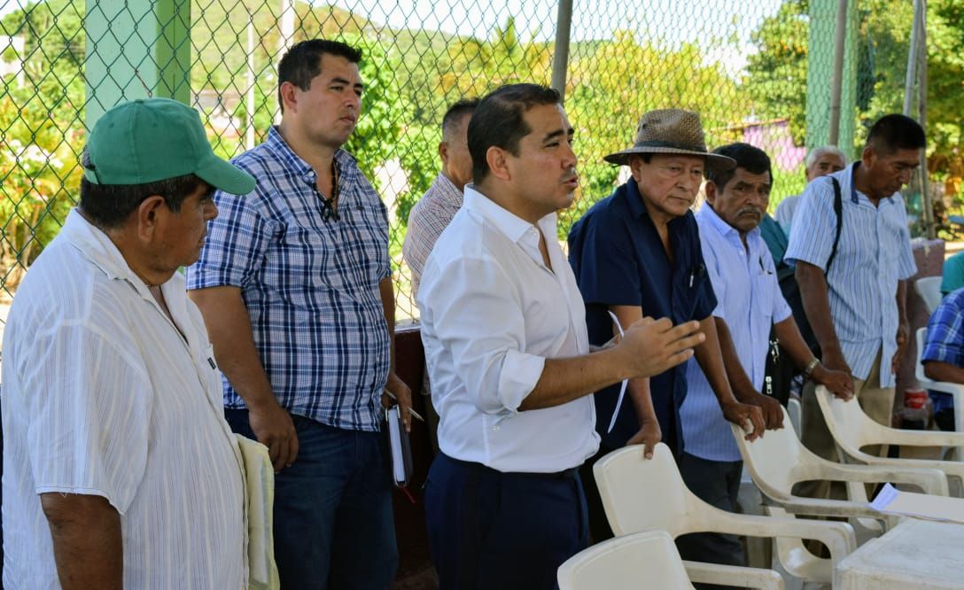 Apoyo total ofrece el Síndico Javier Solorio a Comisarios de los Bienes Comunales