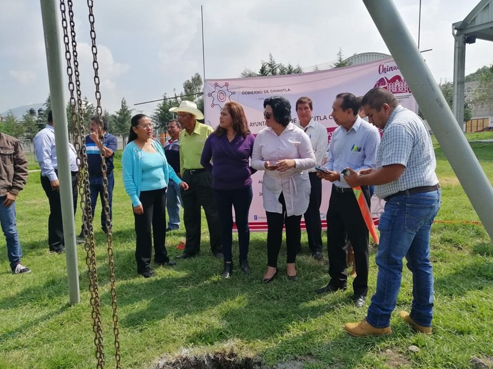 Banderazo de inicio a diversidad de obras en Chiautla