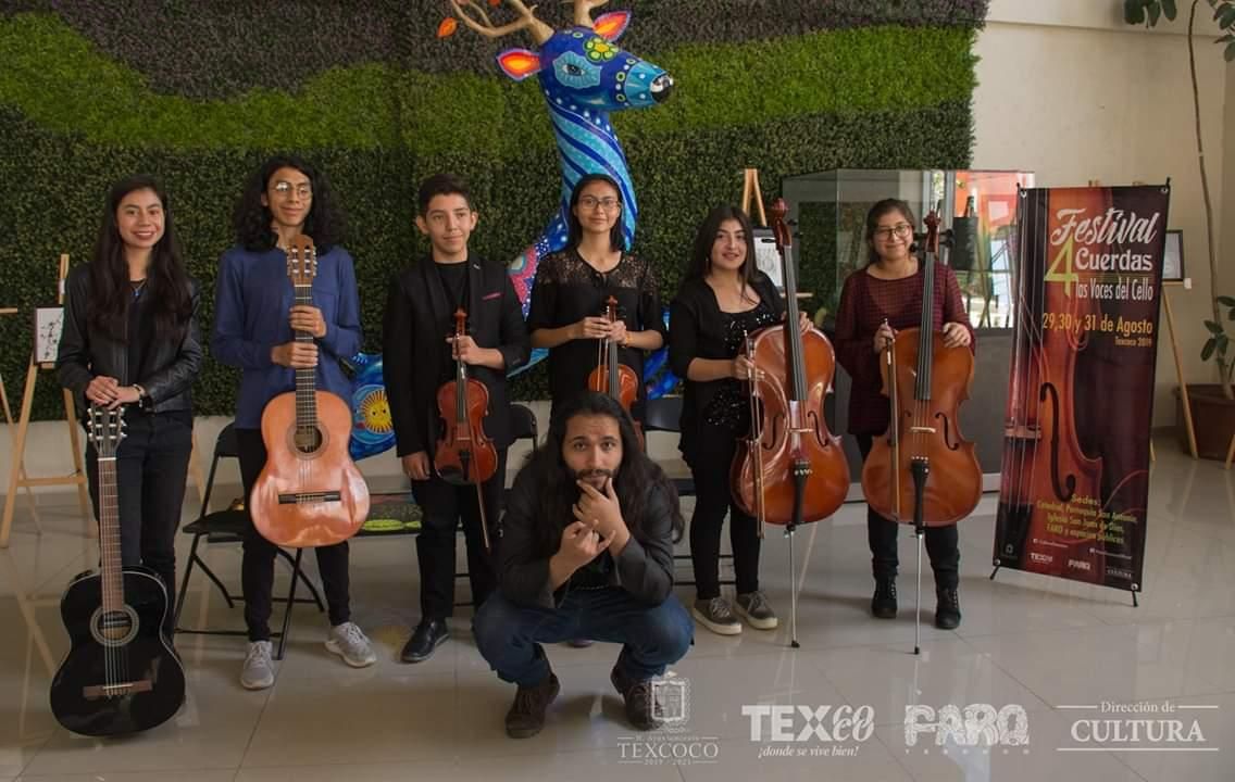 Llegó a Texcoco tercera edición del Festival 4 cuerdas