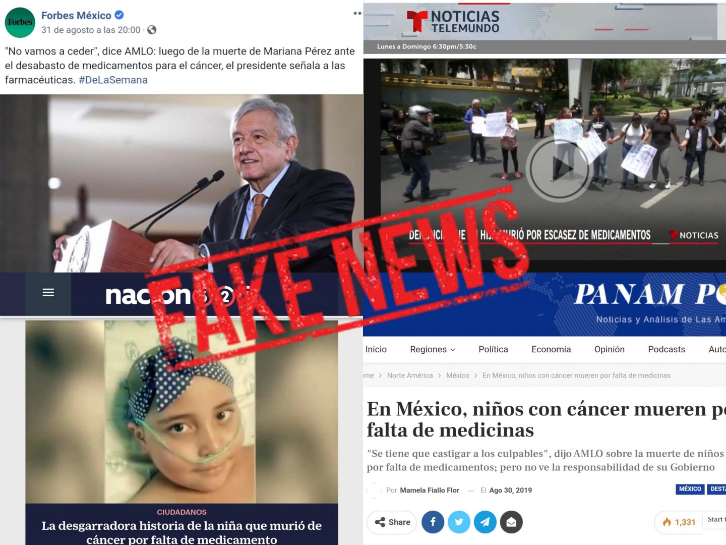 Difunden medios fake news incluso sabiendo que se trata de un engaño
