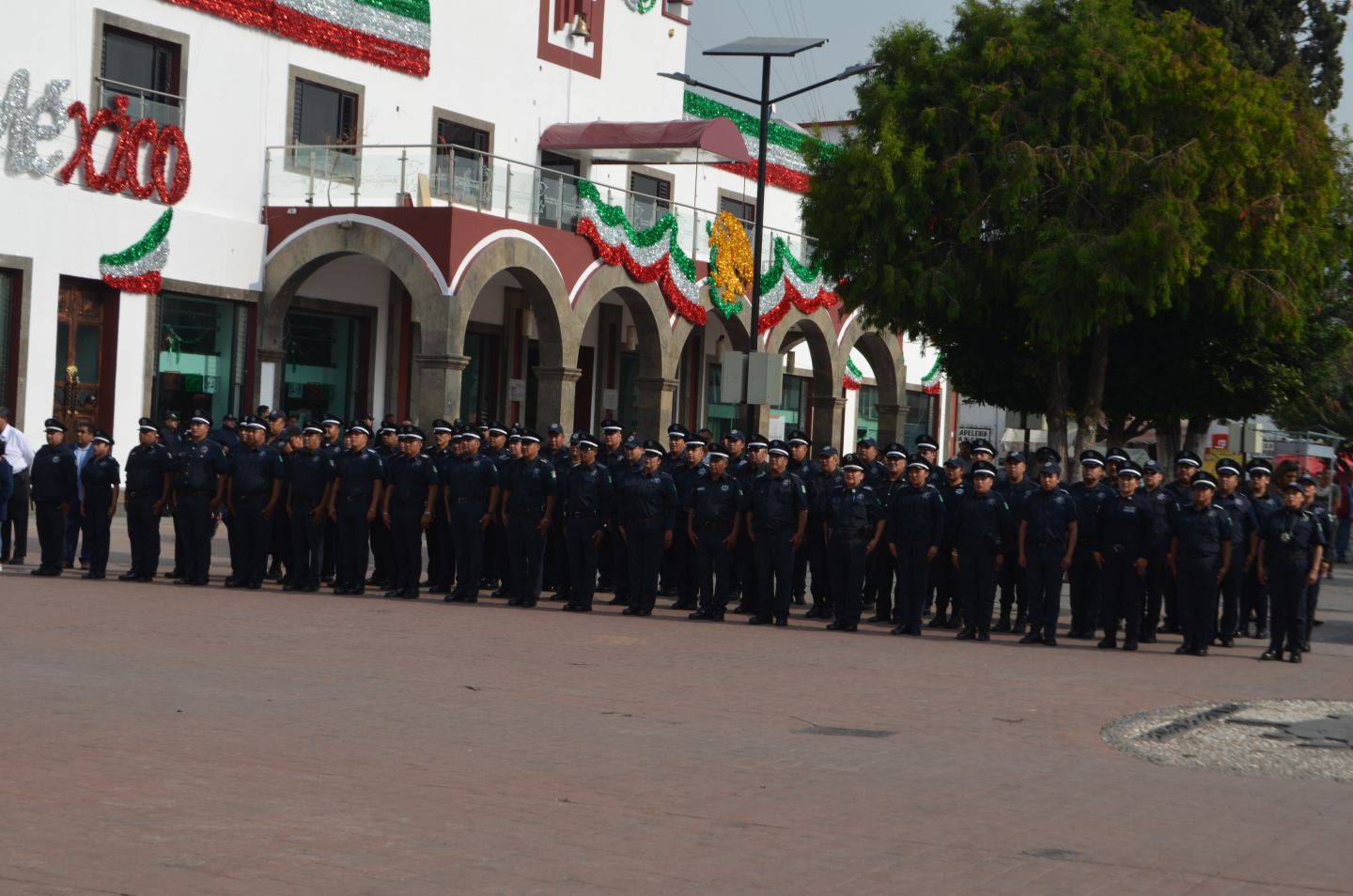 SE INTEGRAN MAS ELEMENTOS A LA POLICÍA MUNICIPAL DE CHICOLOAPAN 