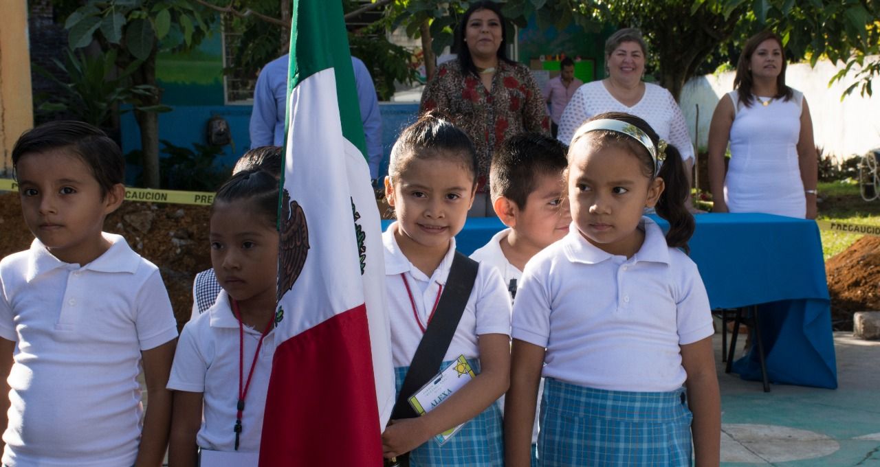 Ayuntamiento dotará de Domo a Jardín de Niños Quetzalcóatl