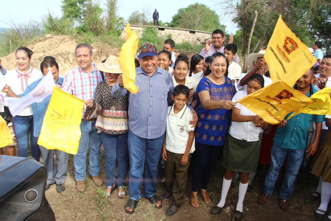 Comienza Tomás Hernández Palma construcción de un tanque elevado en San Marcos 