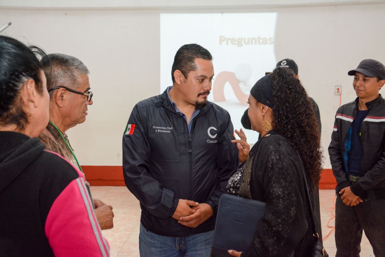 En Coacalco preparan a integrantes del Copaci en protección civil y bomberos  
