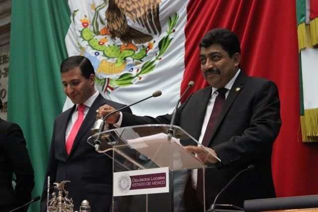 Nazario Gutiérrez Martínez, nuevo presidente de la mesa directiva de la LX legislatura del Estado de México