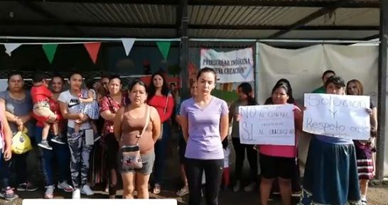 Madres inconformes piden que no se les quite preescolar indígena