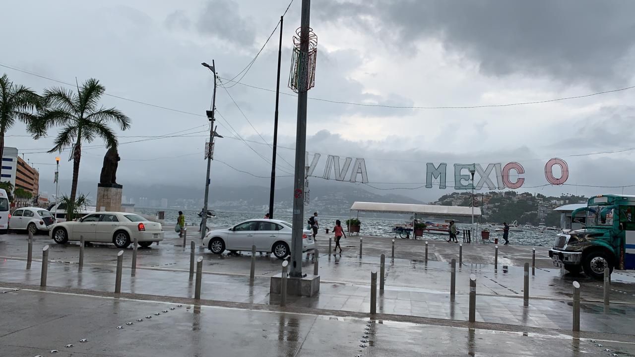 Seguirán las lluvias durante la noche para Acapulco por tormenta ’Lorena’ 