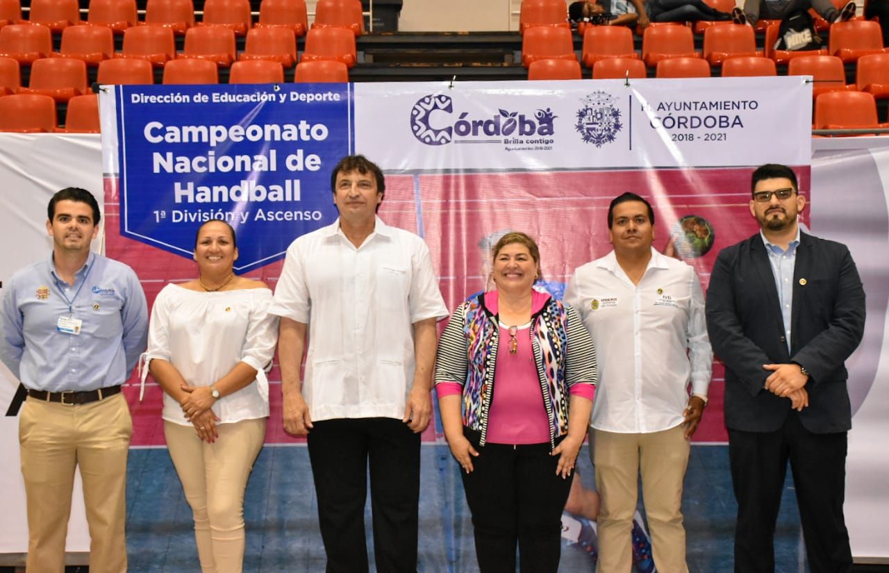 Inauguración del Campeonato Nacional de Handball en Córdoba.