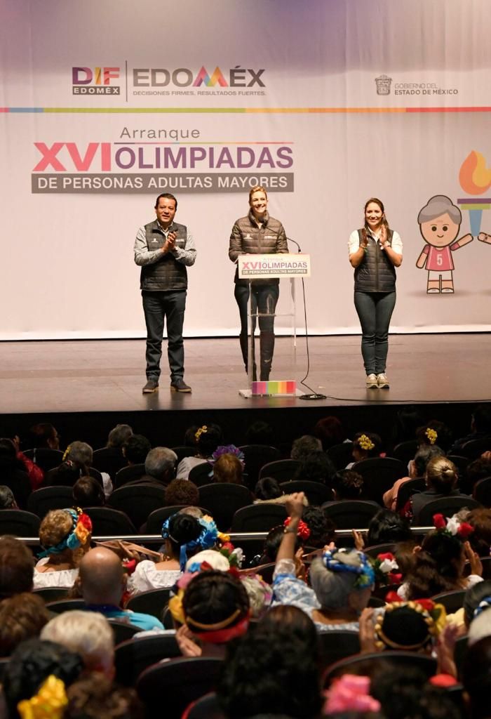 En Texcoco inician XVI  Olimpiadas de personas Adultas Mayores