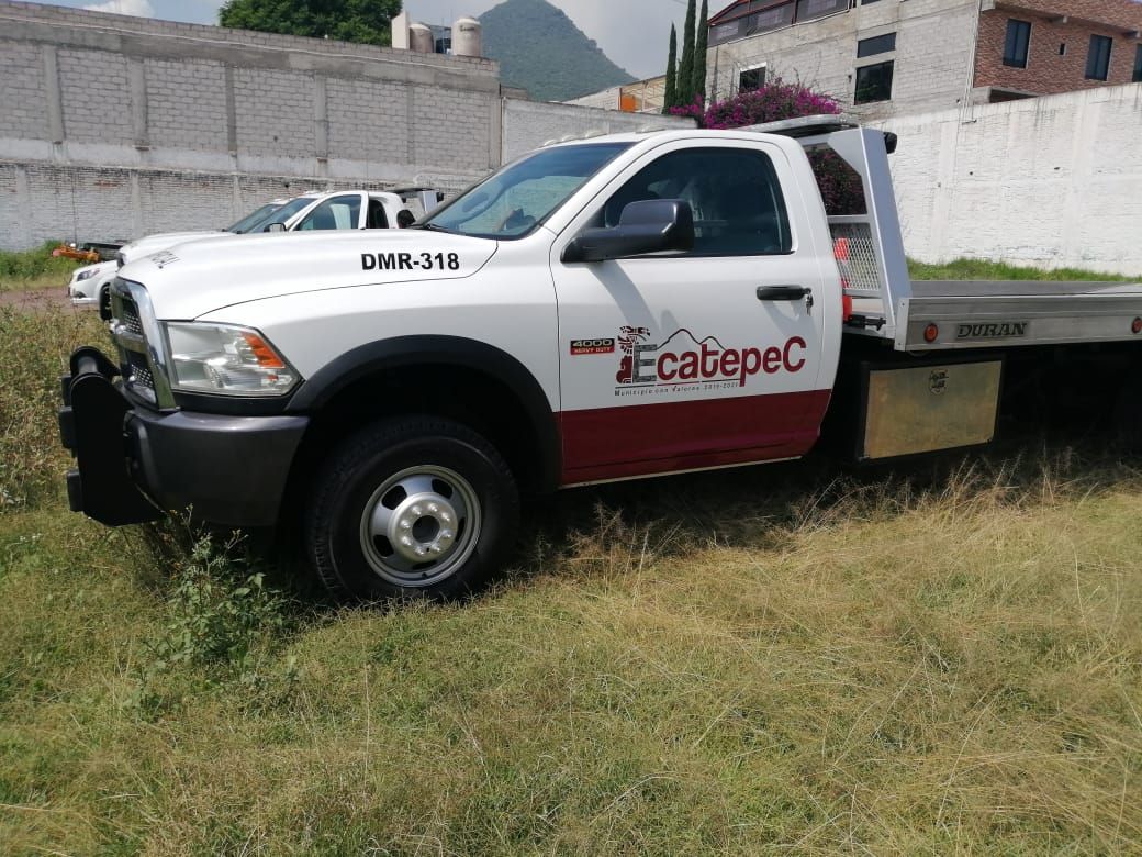 Grúas municipales de Ecatepec brindarán servicio gratuito 
